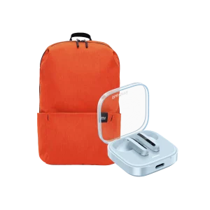 Redmi Buds 6 Active Transparent blue Xiaomi Mi Casual Daypack orange