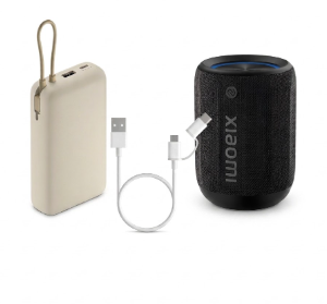 Xiaomi Power Bank 10000mAh Int. Cable Tan G Xiaomi Mi 2-In 1 Usb Cable 100Cm Redmi Buds 6 Play Black 57679
