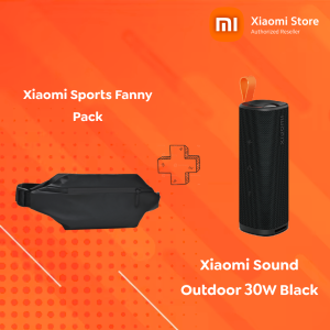 Xiaomi Sports Fanny Pack +Xiaomi Sound Outdoor 30W Black