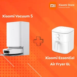 Xiaomi Robot Vacuum 5 US White Xiaomi Air Fryer Essential 6L US White